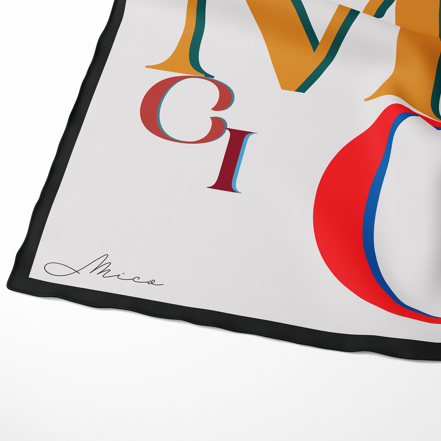 Letters White