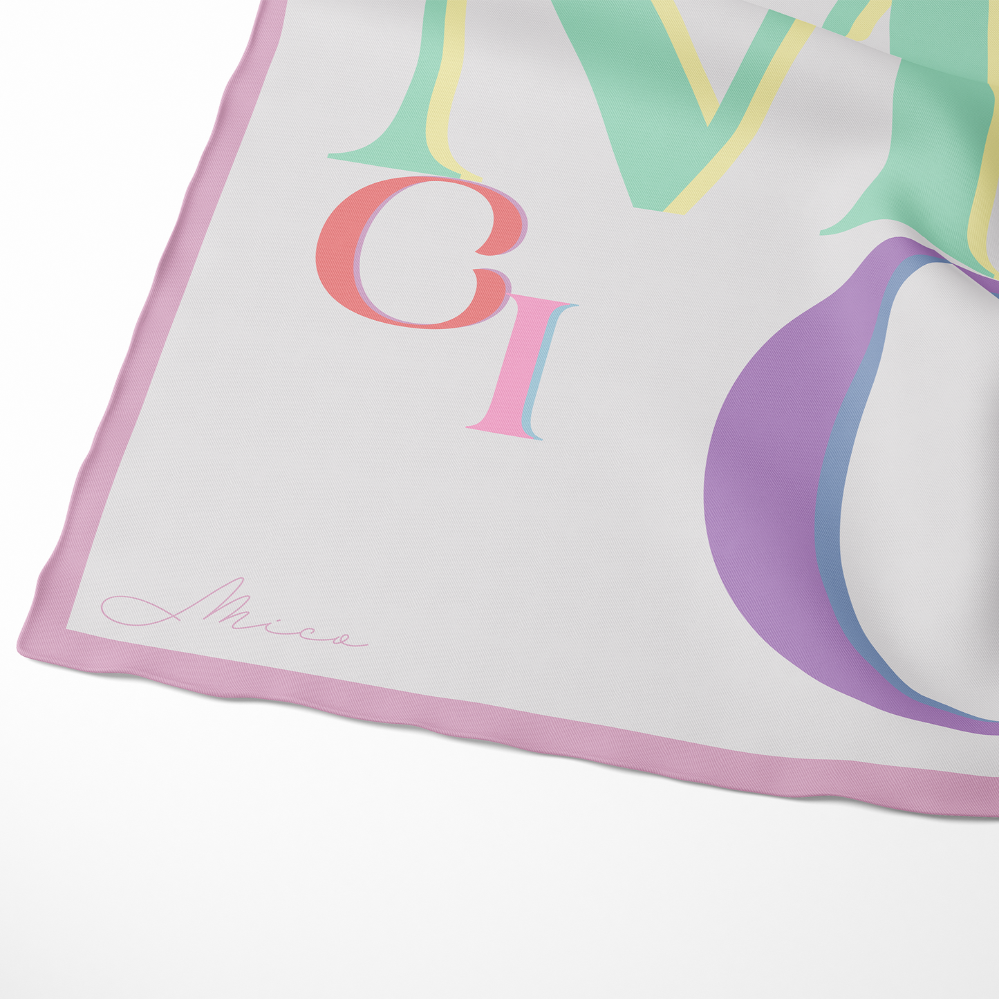 Letters Pastel