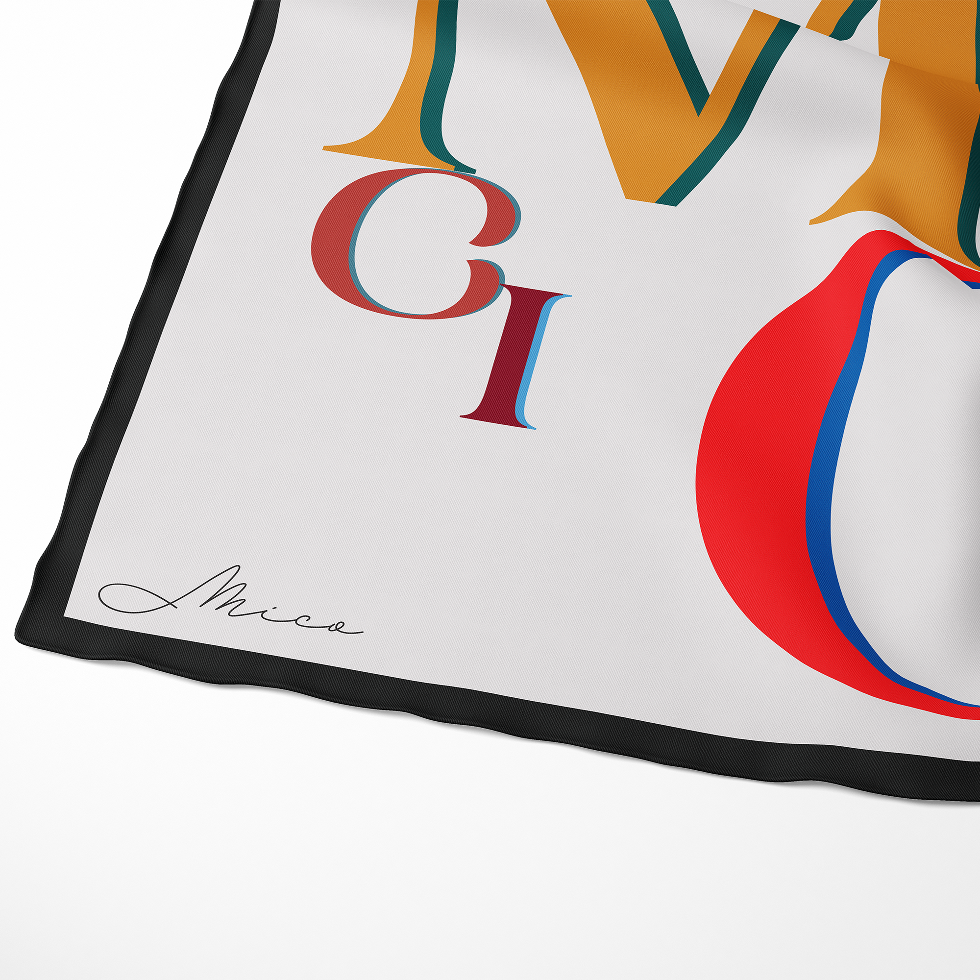 Letters White