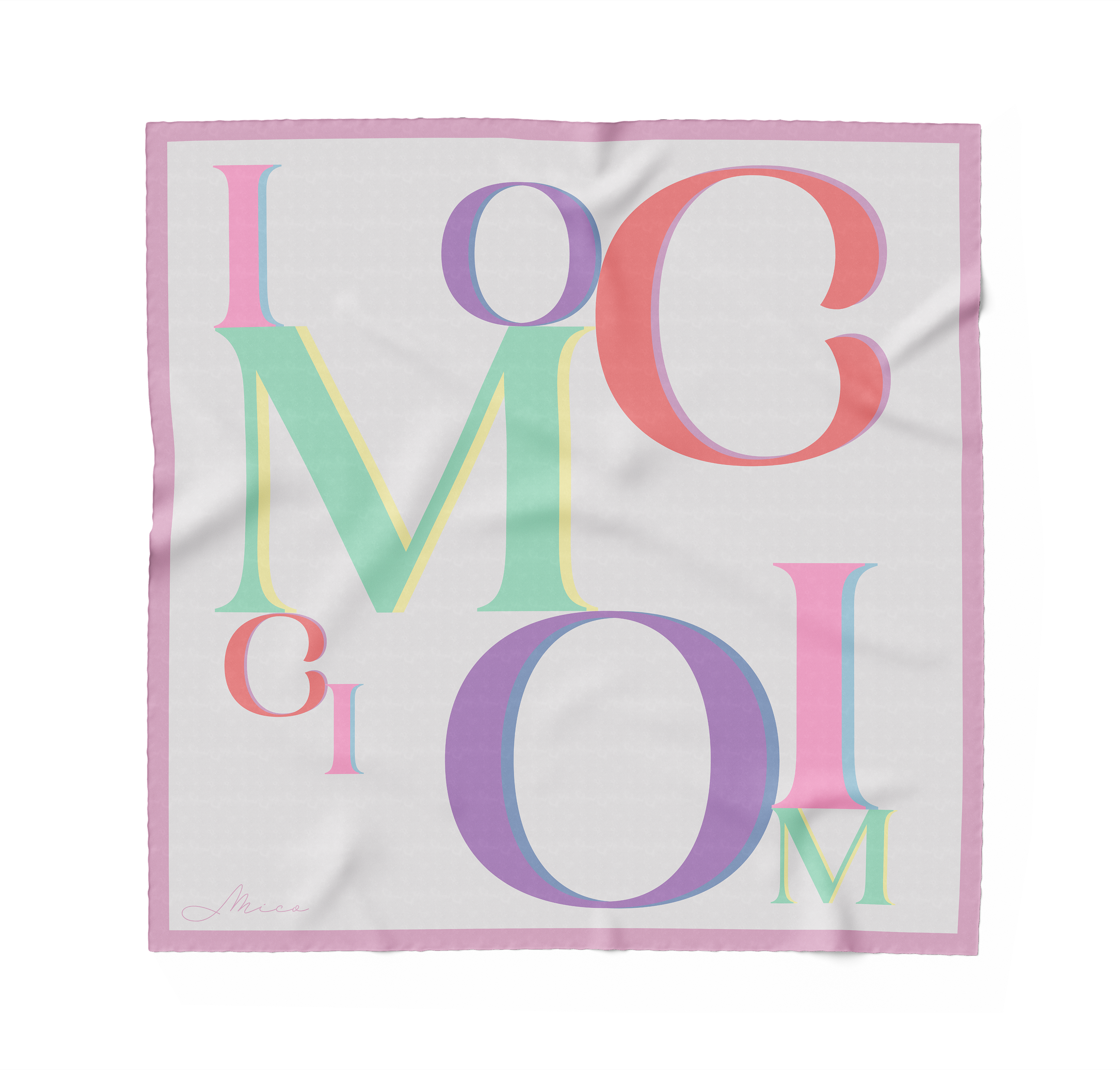 Letters Pastel