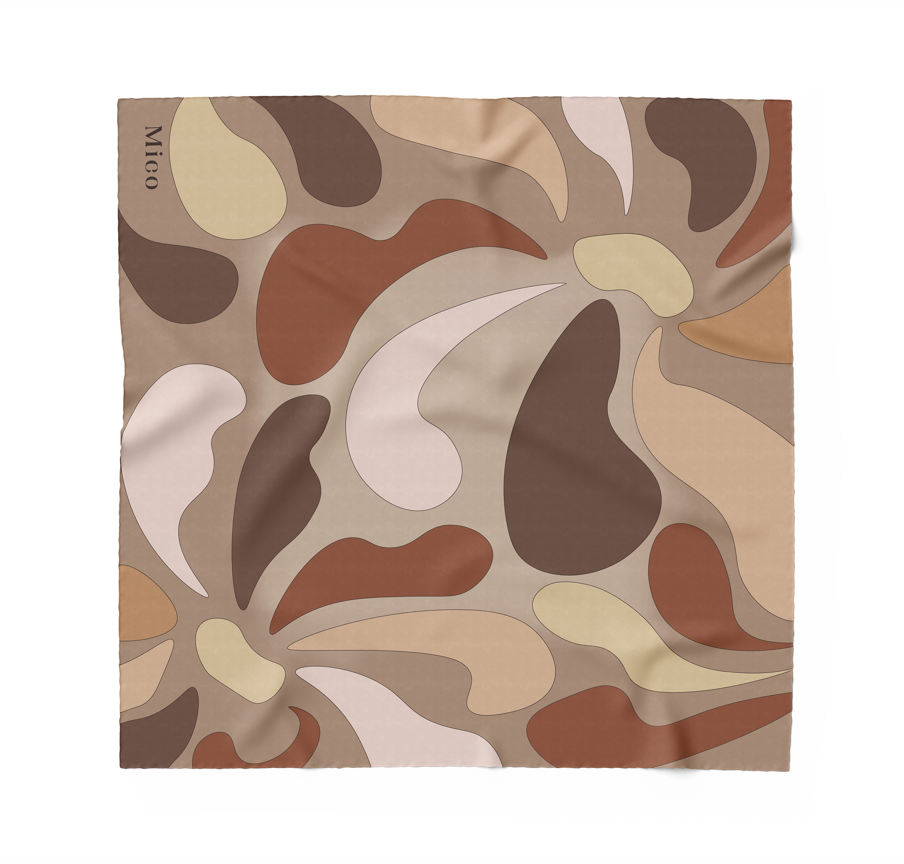 Sienna Clay Silk 50cm